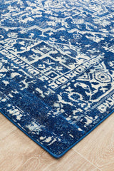 Contrast Navy Transitional Rug