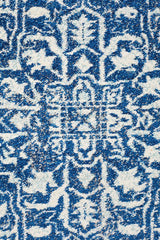 Contrast Navy Transitional Rug