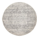 Dream White Silver Transitional Rug - Lost Design Society