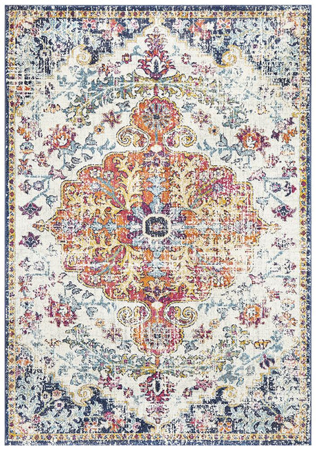 Carnival White Transitional Rug