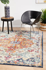 Carnival White Transitional Rug