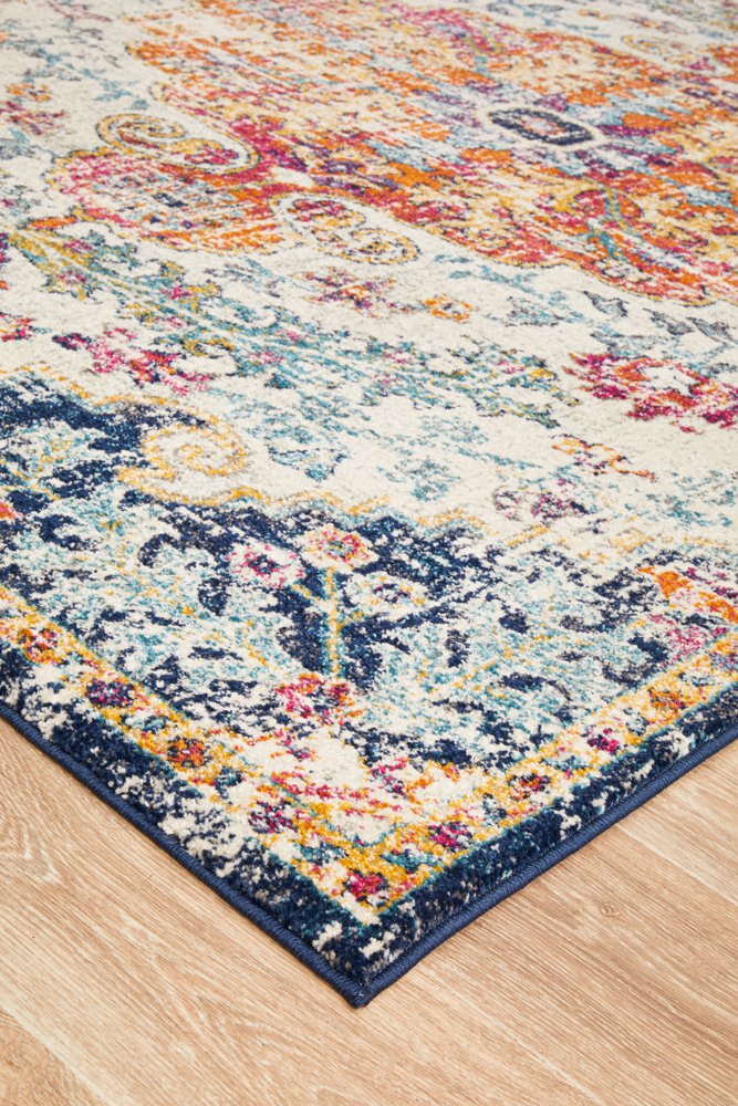 Carnival White Transitional Rug