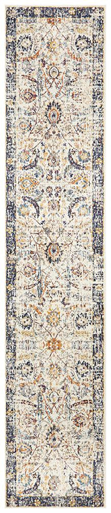 Peacock Ivory Transitional Rug