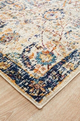 Peacock Ivory Transitional Rug