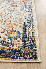 Peacock Ivory Transitional Rug