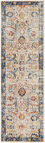 Peacock Ivory Transitional Rug