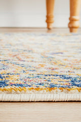 Peacock Ivory Transitional Rug