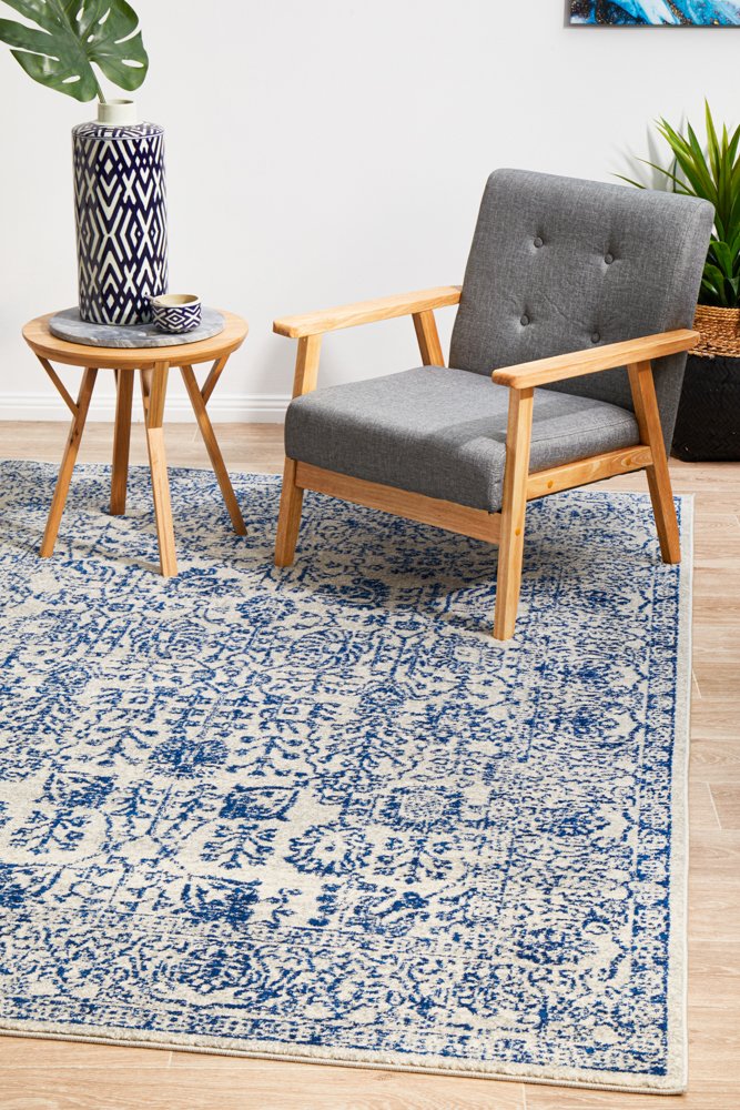 Frost Blue Transitional Rug