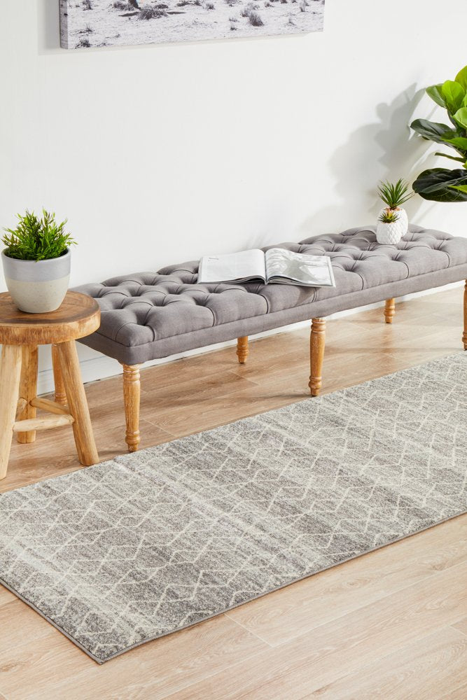 Remy Silver Transitional Rug