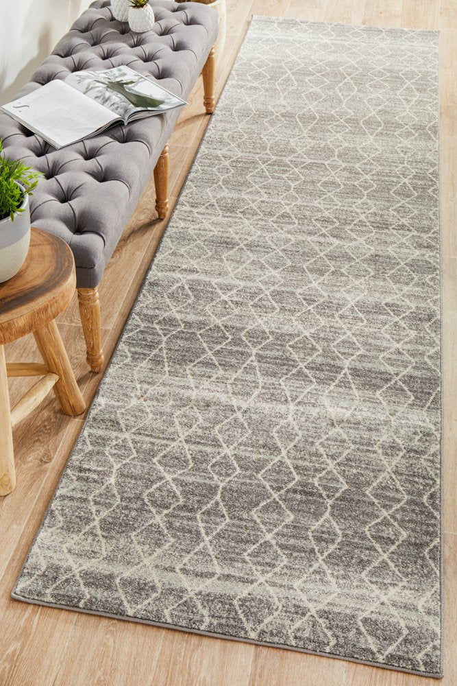 Remy Silver Transitional Rug