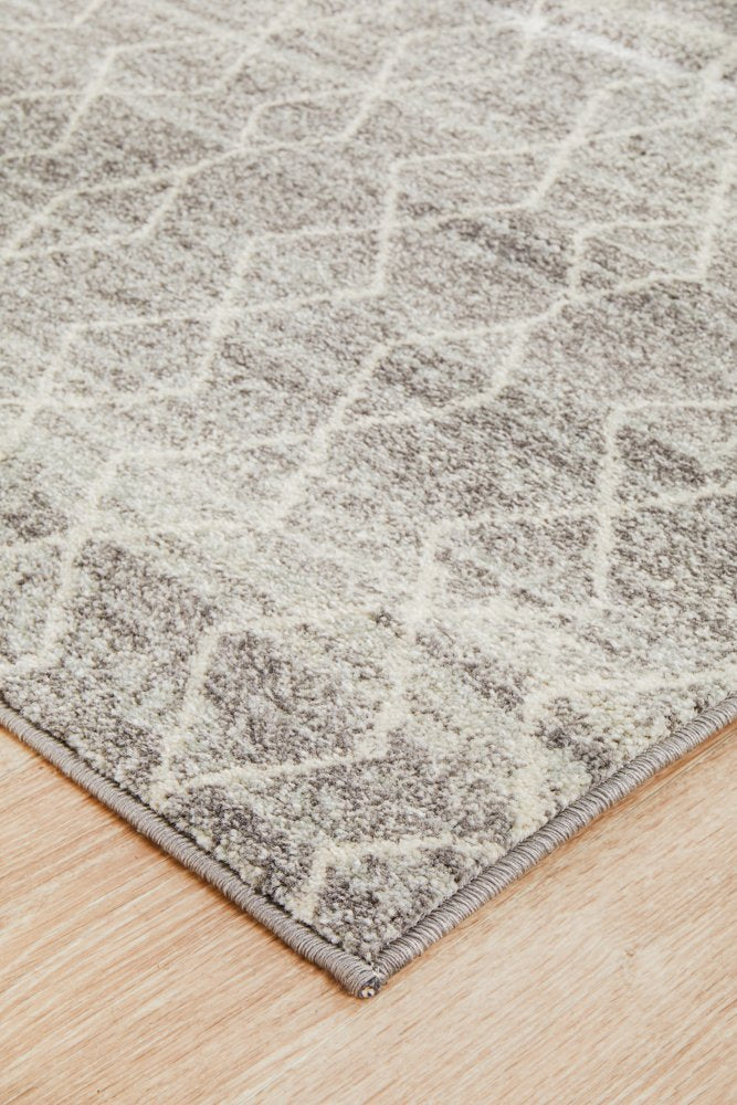 Remy Silver Transitional Rug