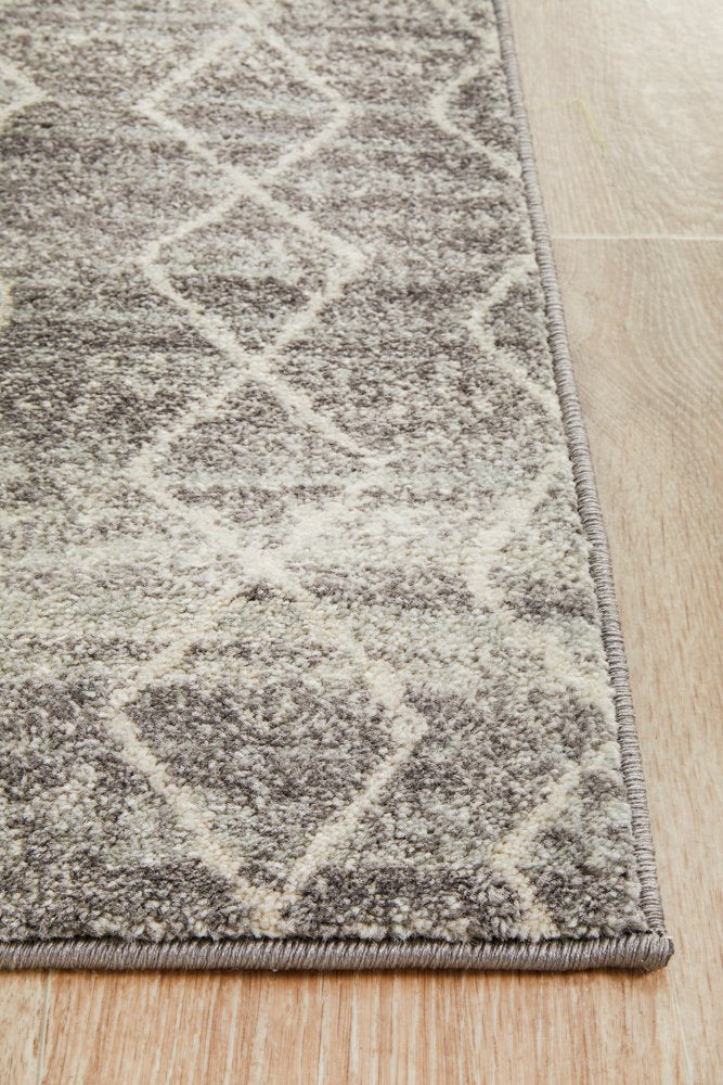 Remy Silver Transitional Rug