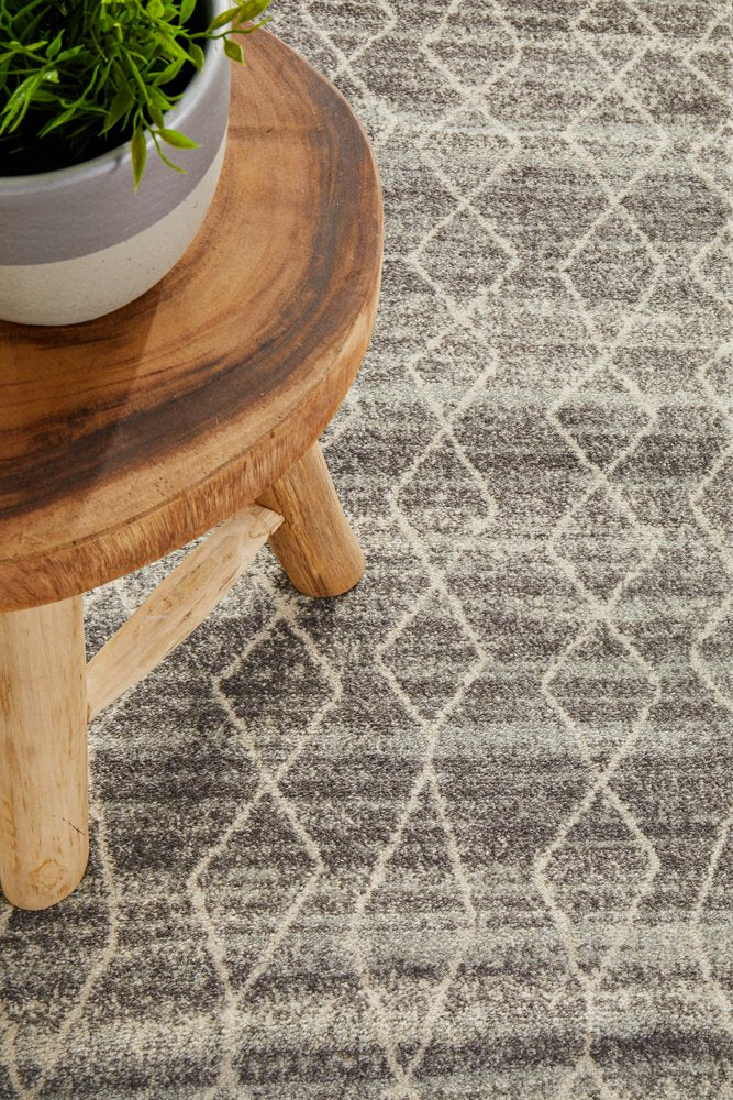 Remy Silver Transitional Rug