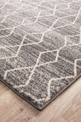 Remy Silver Transitional Rug