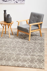 Remy Silver Transitional Rug