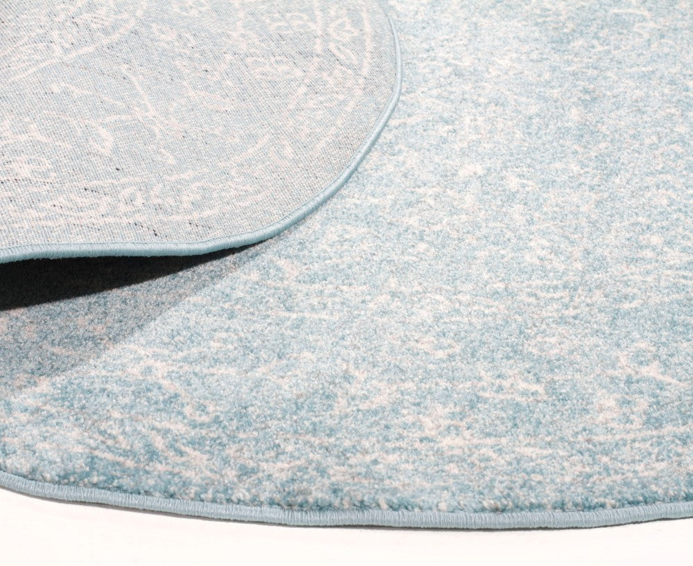 Depth Blue Transitional Rug - Lost Design Society