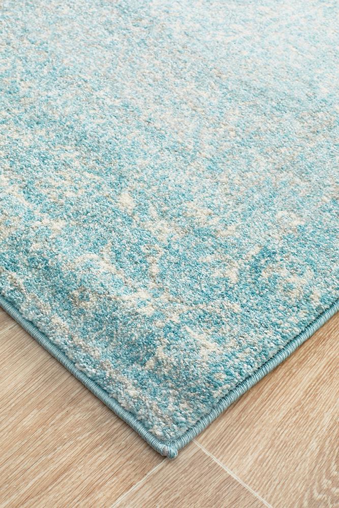 Depth Blue Transitional Rug