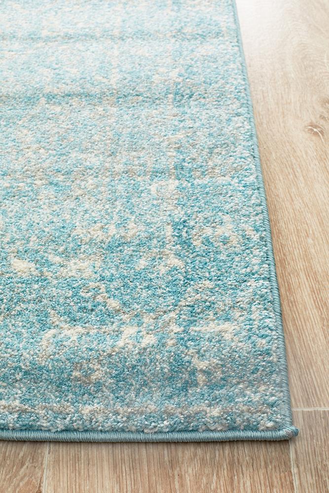 Depth Blue Transitional Rug