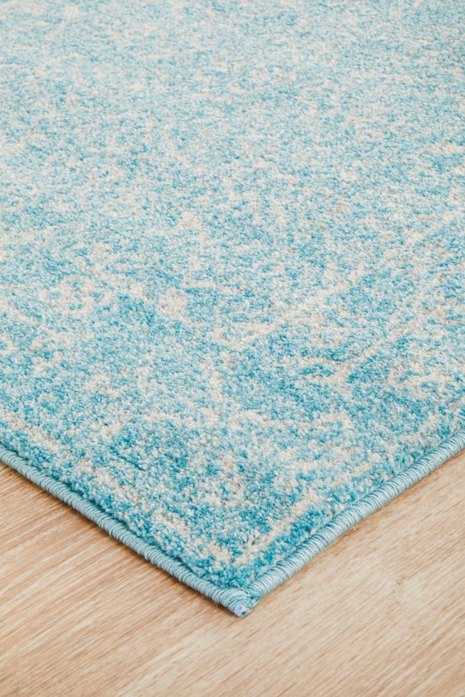 Depth Blue Transitional Rug