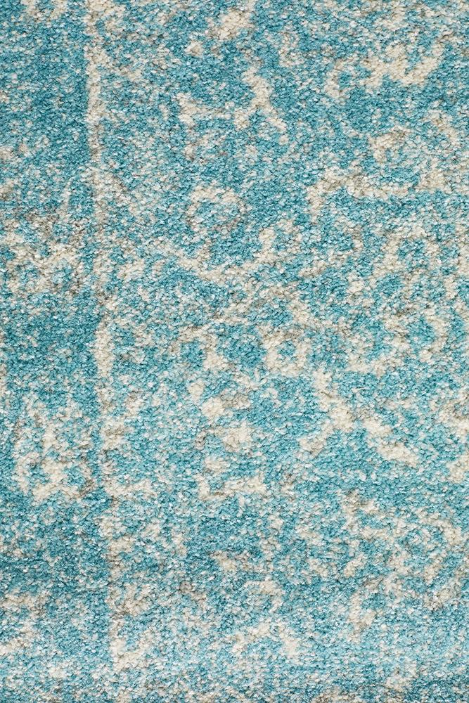 Depth Blue Transitional Rug