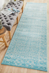 Depth Blue Transitional Rug