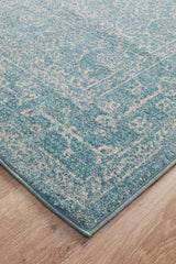 Depth Blue Transitional Rug