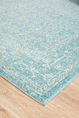 Depth Blue Transitional Rug