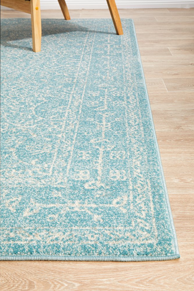 Depth Blue Transitional Rug