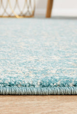 Depth Blue Transitional Rug