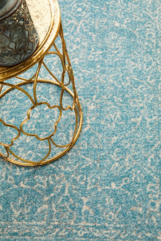 Depth Blue Transitional Rug