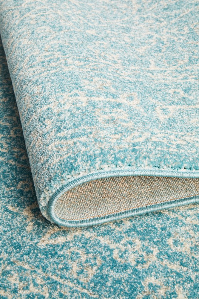 Depth Blue Transitional Rug