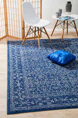 Artist Navy Transitional Rug