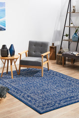 Artist Navy Transitional Rug