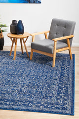 Artist Navy Transitional Rug