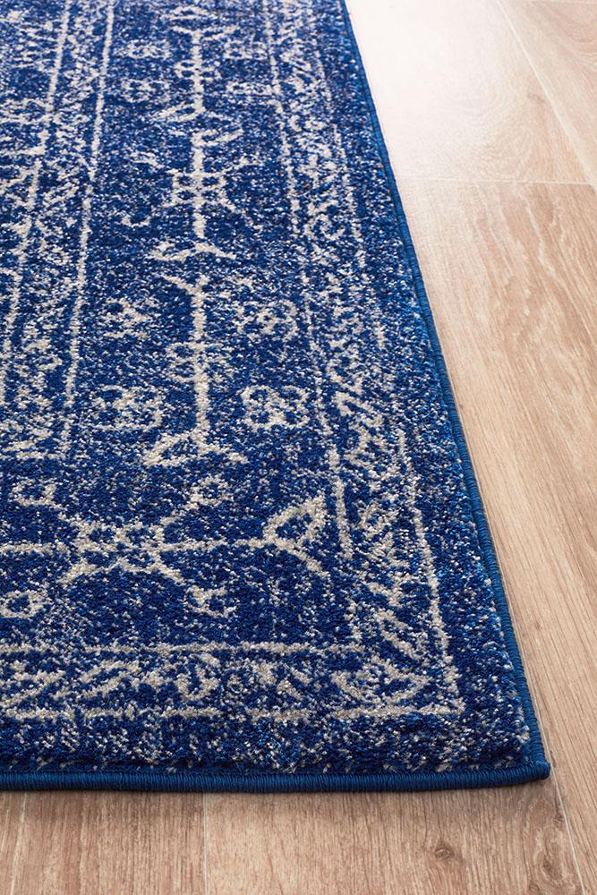 Artist Navy Transitional Rug