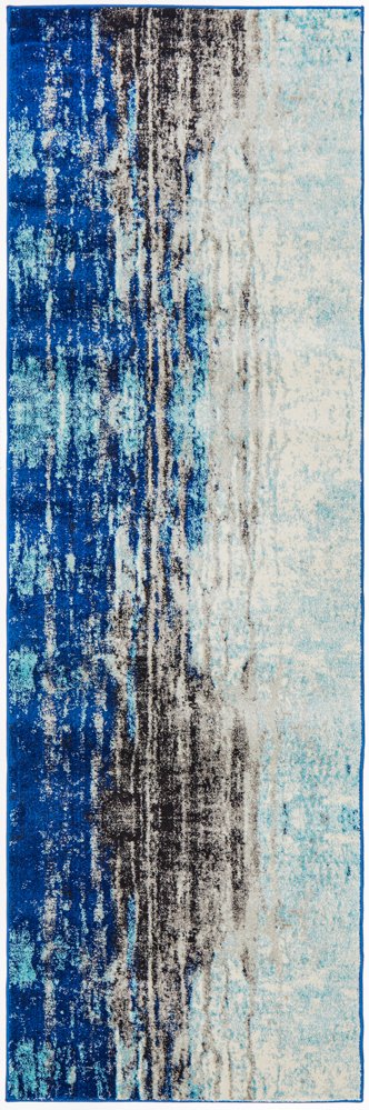 Transpose Blue Transitional Rug