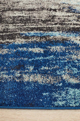 Transpose Blue Transitional Rug