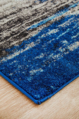 Transpose Blue Transitional Rug