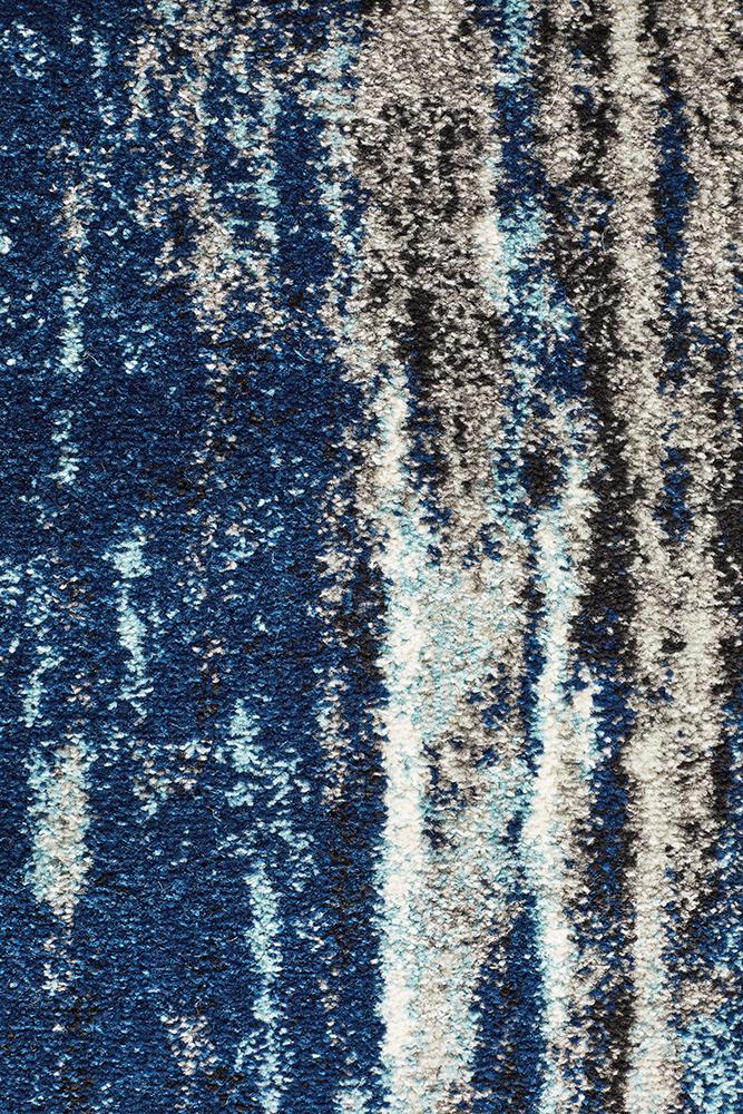 Transpose Blue Transitional Rug