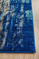 Transpose Blue Transitional Rug