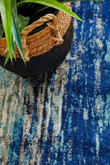 Transpose Blue Transitional Rug