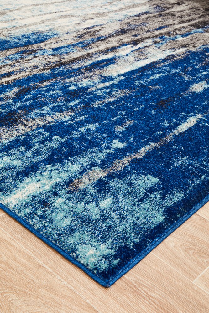 Transpose Blue Transitional Rug