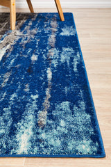 Transpose Blue Transitional Rug