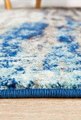 Transpose Blue Transitional Rug