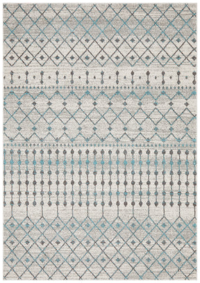 Slate White Transitional Rug - Lost Design Society