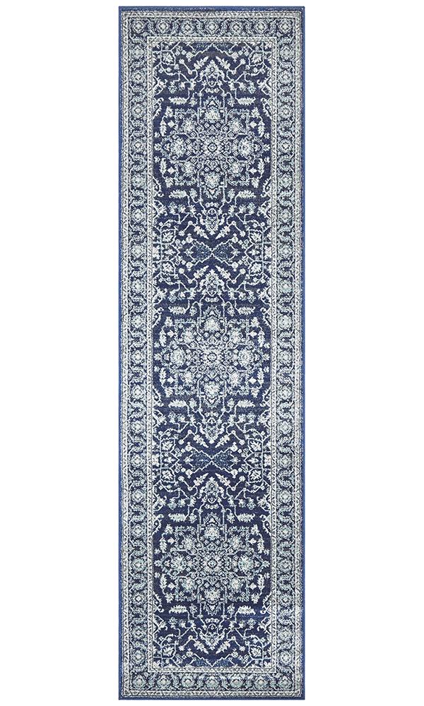 Release Navy Transitional Rug