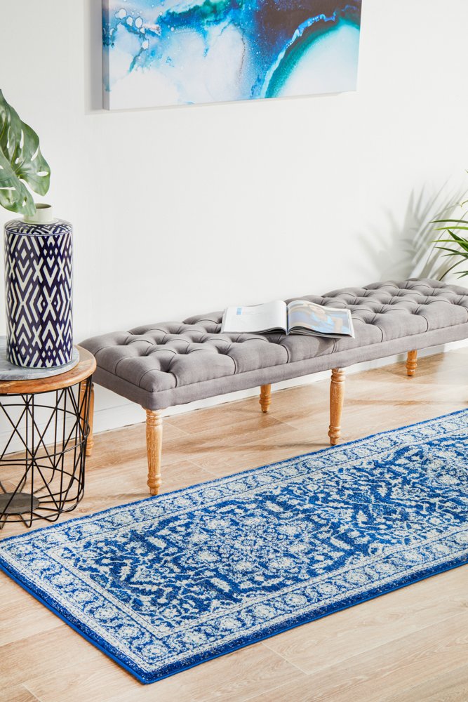 Release Navy Transitional Rug