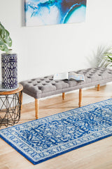 Release Navy Transitional Rug