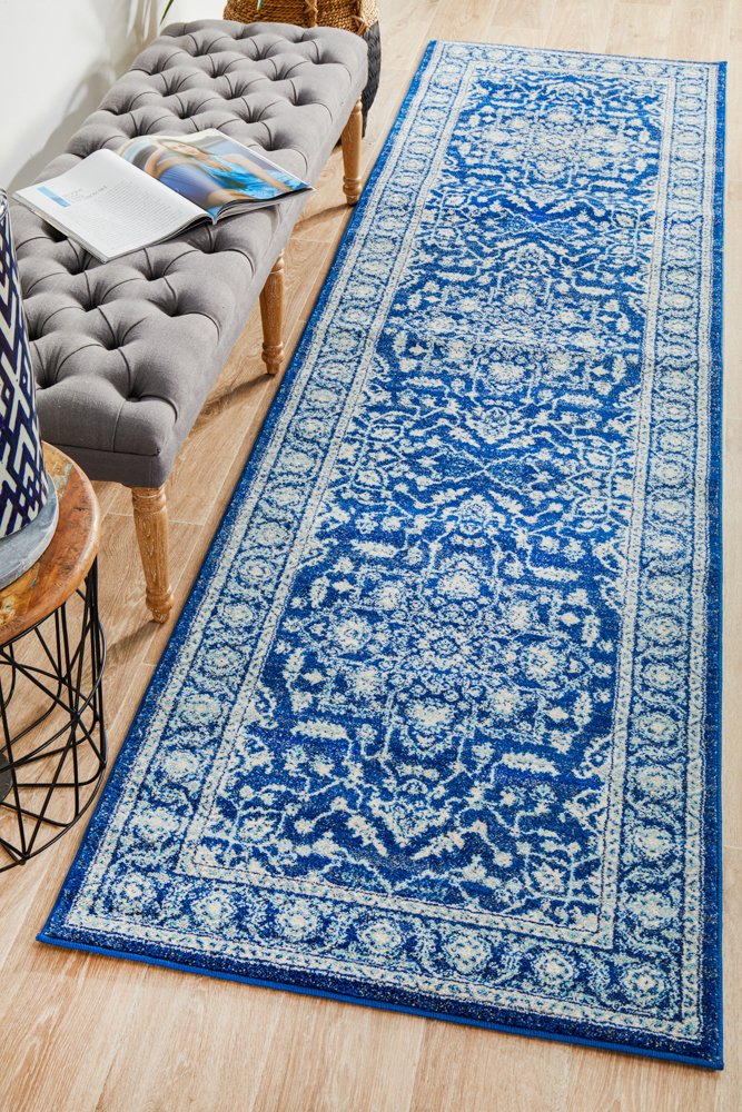 Release Navy Transitional Rug