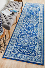 Release Navy Transitional Rug